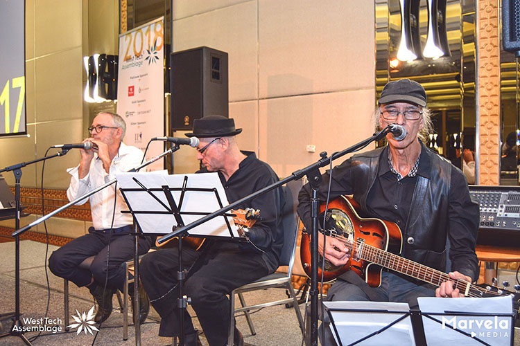 West Tech Assemblage 2018-34 Perth Folk and Roots Club playing at WTA 2018