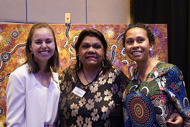 Shelley Cable and Christine Ross at WTA 2019