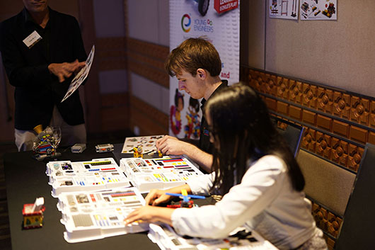 Photo of Young Engineers in booth at WTA2019