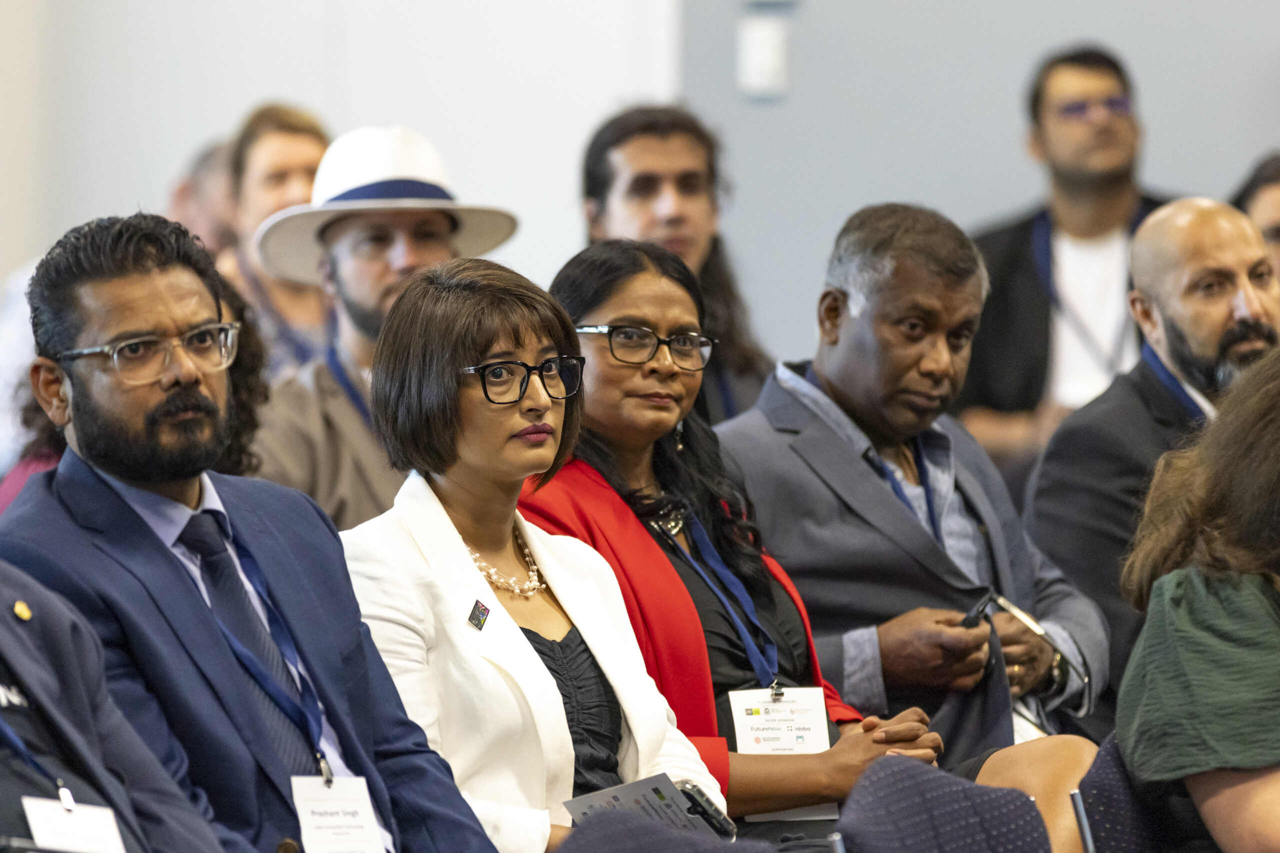 Audience during a panel discussion